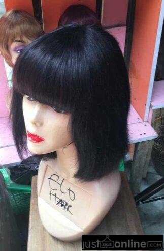 Fringe bob for sale at trade fair