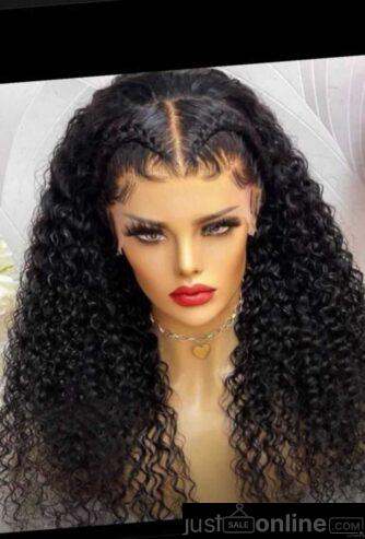 Full frontal human hair deep wave available for sell