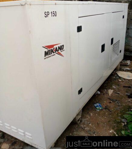 Buy 150kva MIKANO GENERATOR – Ikeja Lagos