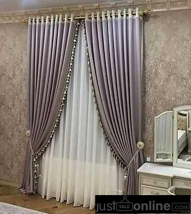 Quality plain curtain