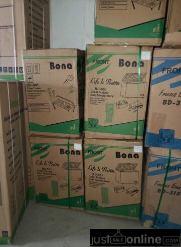 Bona chest fridges, freezer dual temperature available for s