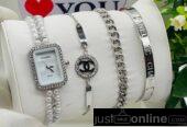 Channel watch and bracelet set for sale at tradefair market