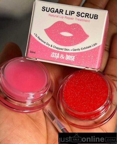 Issa & dose lips scrub and pink lips