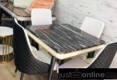 4seaters dinning and center table for sale at Ikeja