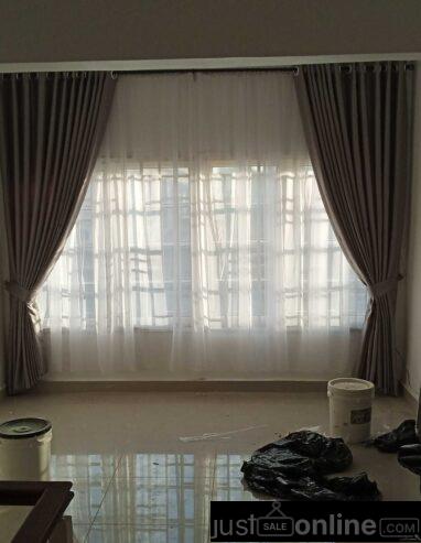 Quality plain curtain