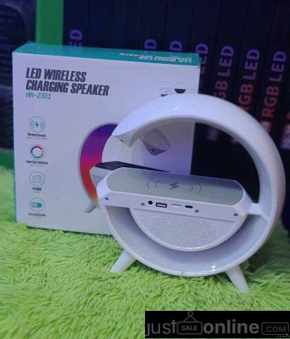 Wireless charger and Bluetooth speakers for sale at tra