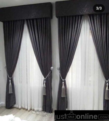 Quality plain curtain