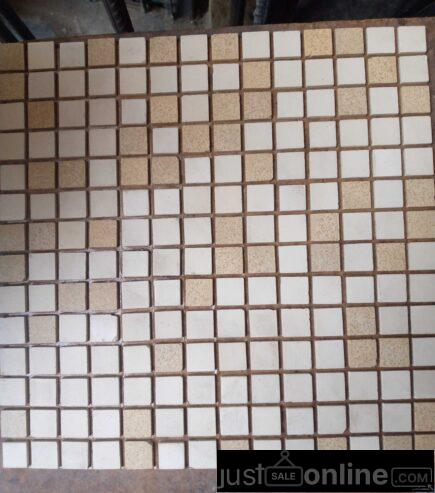 Mosaic tiles for sale at Coker orile