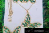 Butterfly jewelry set for sale at balogun market