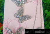 Butterfly jewelry set for sale at balogun market