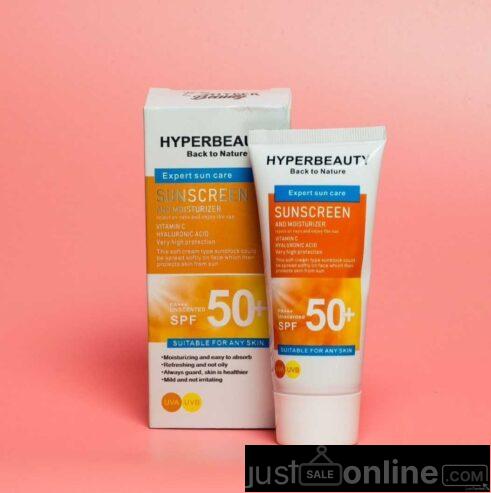 Hyper beauty sun screen for face