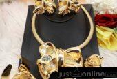 Luxury costume jewelry set for sale at tradefair market