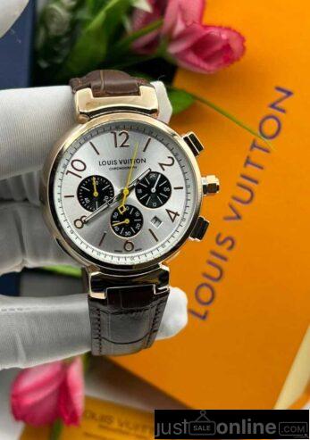 Louis Vuitton Chronograph Leather Wristwatch for sale-TradeFair -Lagos