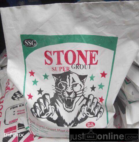 Stone Grout Cement for sell at orile coker