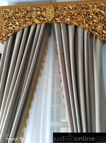 Classic home curtains and accessories