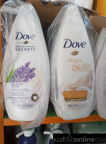 Dove bath soap for sale at trade fair