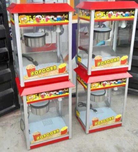 Popcorn machine,, Bain Marie, 25kg spiral mixer,18trays gas