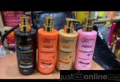 Radiant Glow exclusive lotion for sale at trade fair