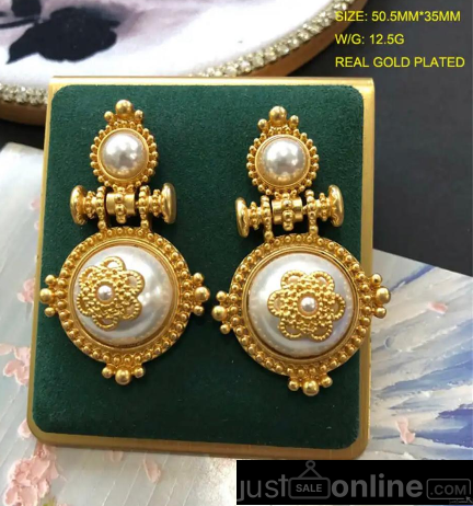 Designer Statement Earrings for sale at Ojo Lagos