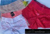 Female under wear for sale at trade fair market