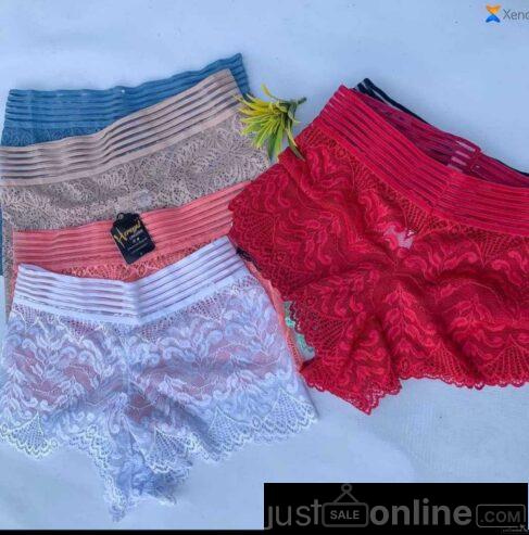 Female under wear for sale at trade fair market