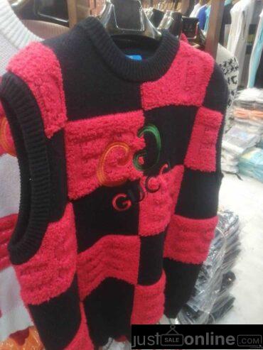 Gucci cardigans for sale at trade fair