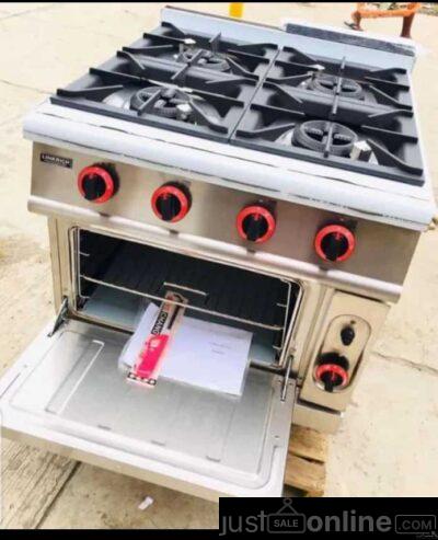 4 burners gas stove with gas oven available for sales at ojo