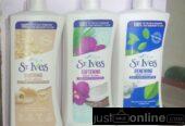 St. Lives soothing body lotion for sale at trade fair market