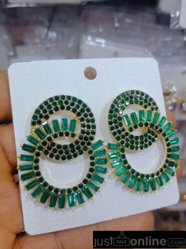 Fashion Ear-rings Sales At Trade Fair Market – Lagos