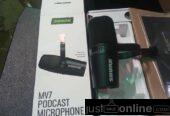 Shure mv7 microphone available for sale at Alaba Int’ market Lagos