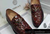 Versace quality shoes for sale at trade fair market