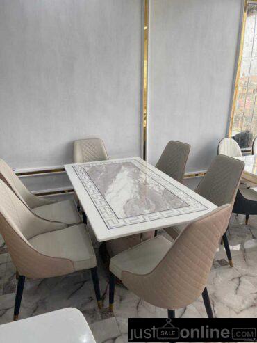 set dining table by 6 for sale at ojo alaba market