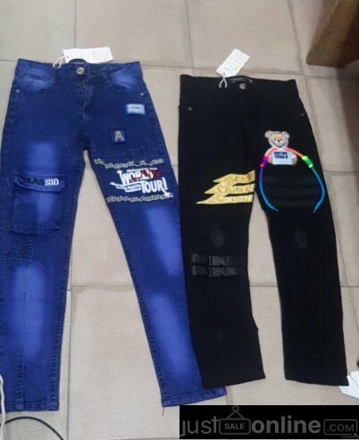 Children High Quality Tops and Jeans At Tradefair Market Lagos