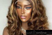 24″ full frontal wig for sale at balogun market