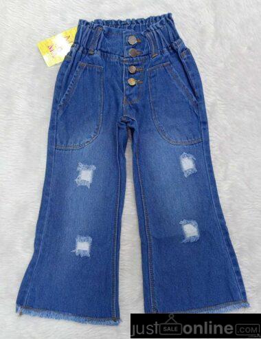 Kids Jeans Gown For Sale at TradeFair Market – Lagos