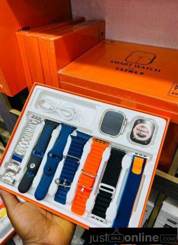 Smartwatch ultra 9 for sale at lagos tradfair