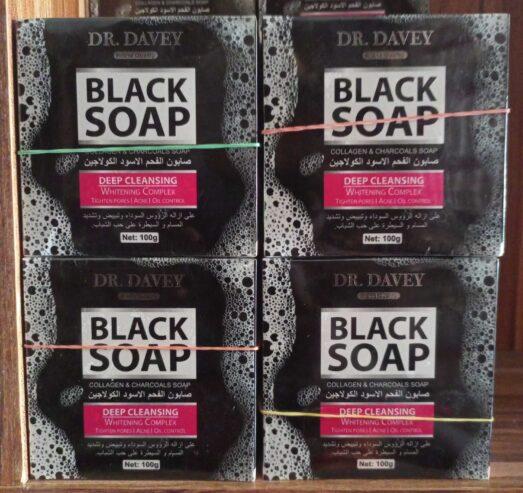 Dr Davey black soap for sale at tradefair market