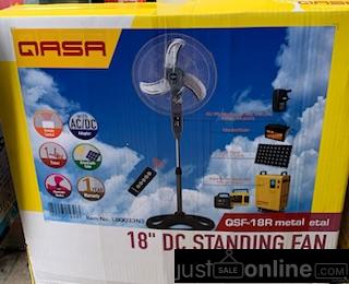 Gasa standing fan 18 inches solar fan