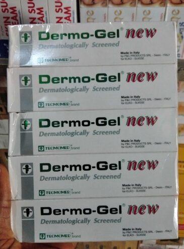 Dermo gel tubes for sale at trade fair market