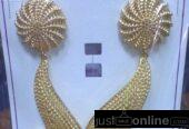 Sunbelle Long Gold Earrings For Sale at Tradefair Market – Lagos