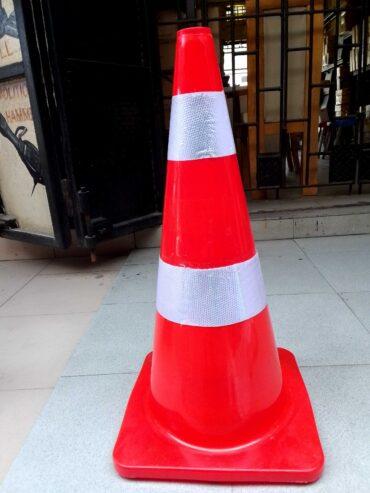 Cone for sale at trade fair market