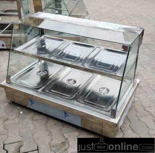 Industrial display warmer showcase for sale