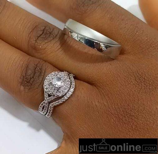 Zirconia wedding rings for sale at tradefair market