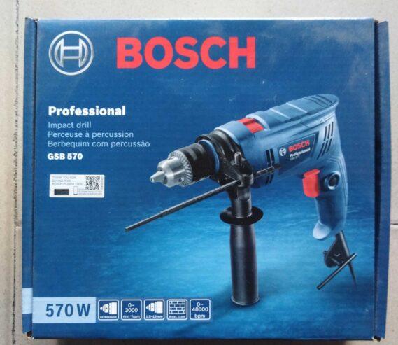 Impact drill 570w Bosch for sale at trade fair