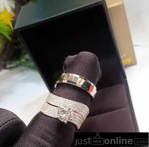 Zirconia wedding rings for sale at tradefair market