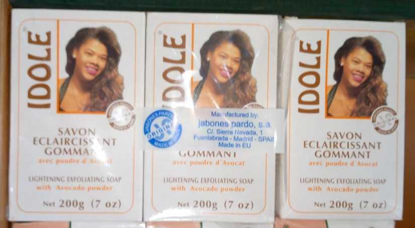 Kojic white soap for sell at Tradefair International market Lagos