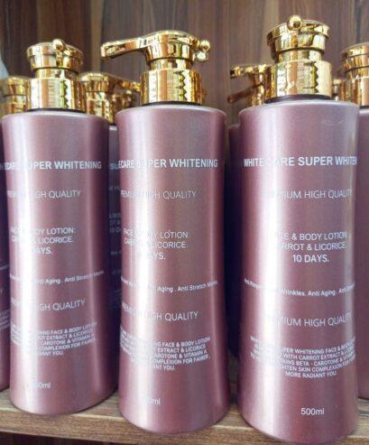 White Care super whitening lotion for sale at tradefair mark