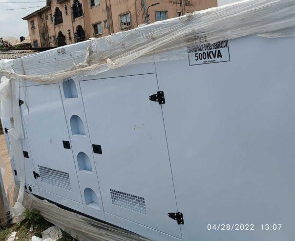 500kva PERKINS SOUND-PROOF DIESEL GENERATOR