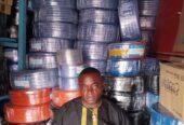 Welding hoses and wire hose for sales at Trade Fair Lagos