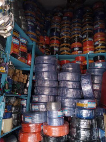 Water hoses and Garden hose for sale at Trade-Fair Lagos